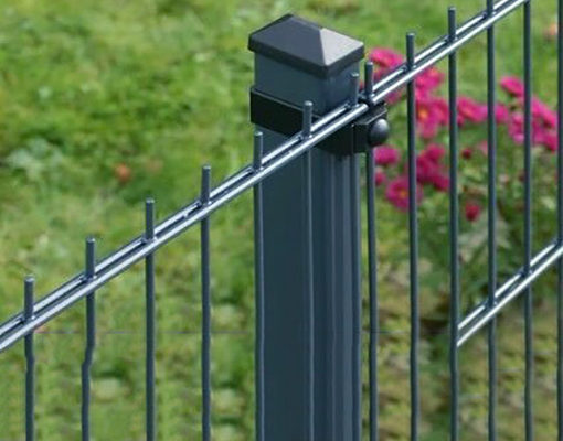 Garden 5/4/5mm Double Loop Wire Fencing Hot Dipped Galvanization