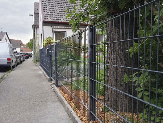 Ornamental 1m Height Double Loop Wire Fence Metal Welded Mesh Gardens 8/6/8mm
