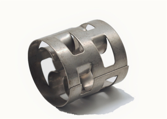 ISO9001 Metal Pall Ring Packing 25mm For Absorption Tower 38mm 50mm