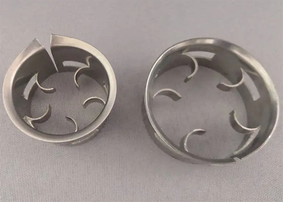 Modified Metal Random Packing Ring Vsp / Pall Ring Inner Arc Ring Ss 304