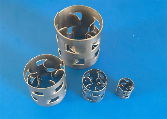304l Metallic Stainless Steel Pall Rings For Absorption Tower 16*16*0.3mm