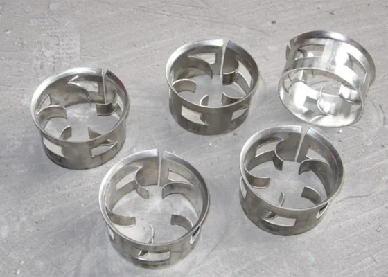 16mm 25mm Metal Random Packing Raschig Ring For Gas Scrubbing Ceramic