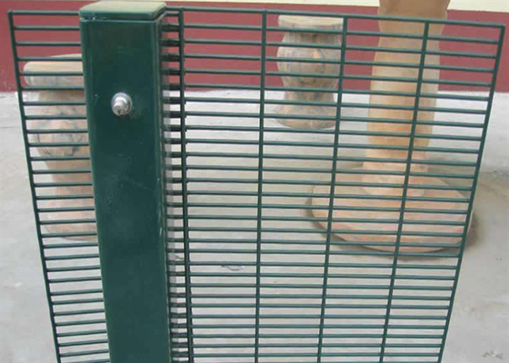 Clear Vu 358 Welded Mesh Security Fence Powder Coated Garden With Spike 2 X 2.5m