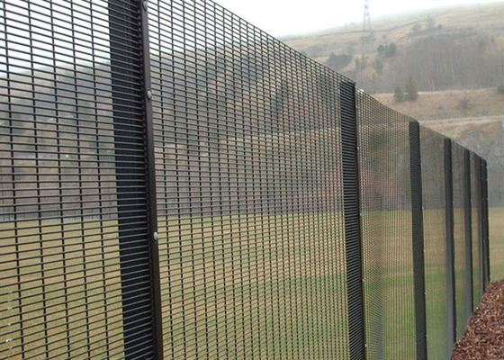 Anti Cut / Anti Climb 358 Security Fencing Prison Private 76.2*12.7mm Hot Dip Galvanized