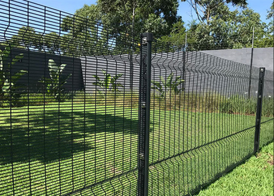 Mesh Clear View 358 Security Fencing Anti Climb / Anti Theft 3" × 0.5" × 8 Gauge