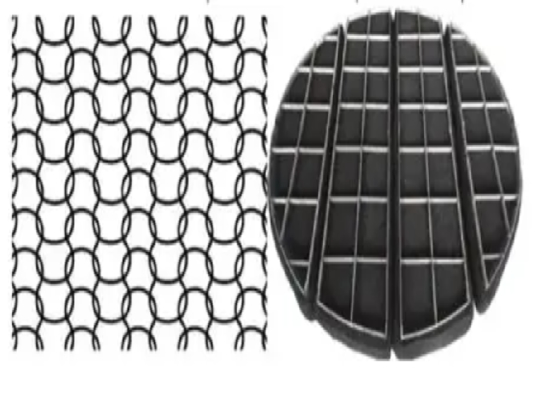 สายเหล็กไร้สแตนเลส Mesh Demister Pad 10x10 สําหรับการแยกก๊าซ-เหลว