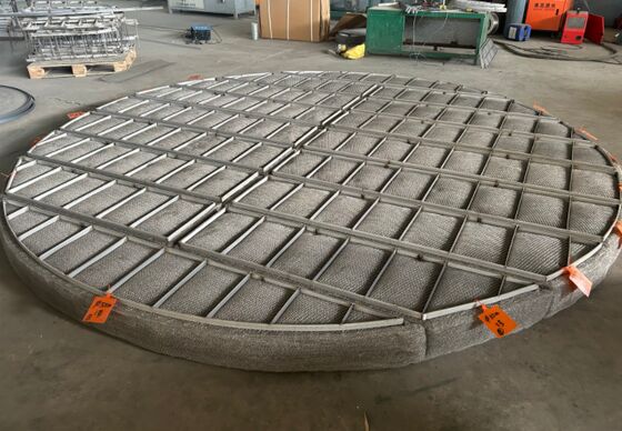 แพด demister สายใยผสมผสานสําหรับอุปกรณ์ปิโตรเคมีและโรงชําระน้ํามัน