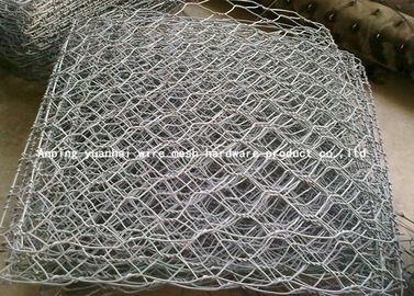 มัลติฟังก์ชั่ทนทาน Gabion ลวดตาข่าย 2-3.5mm 60 * 80 80 * 100 100 * 120 มม. รูรับแสง