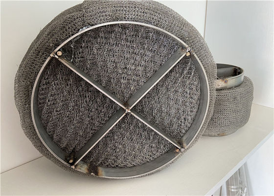 Tower Internal SS316L Wire Mesh Demister Pad สําหรับระบบการฟื้นฟูปาน