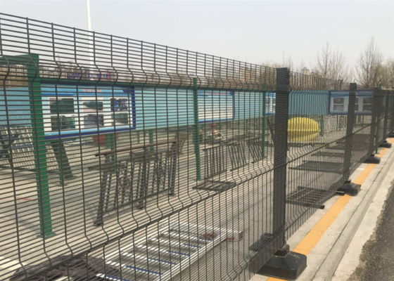 8 Gauge Clear View Anti Climb 358 รั้วความปลอดภัยสําหรับสนามบิน 2.4m x 2.5m